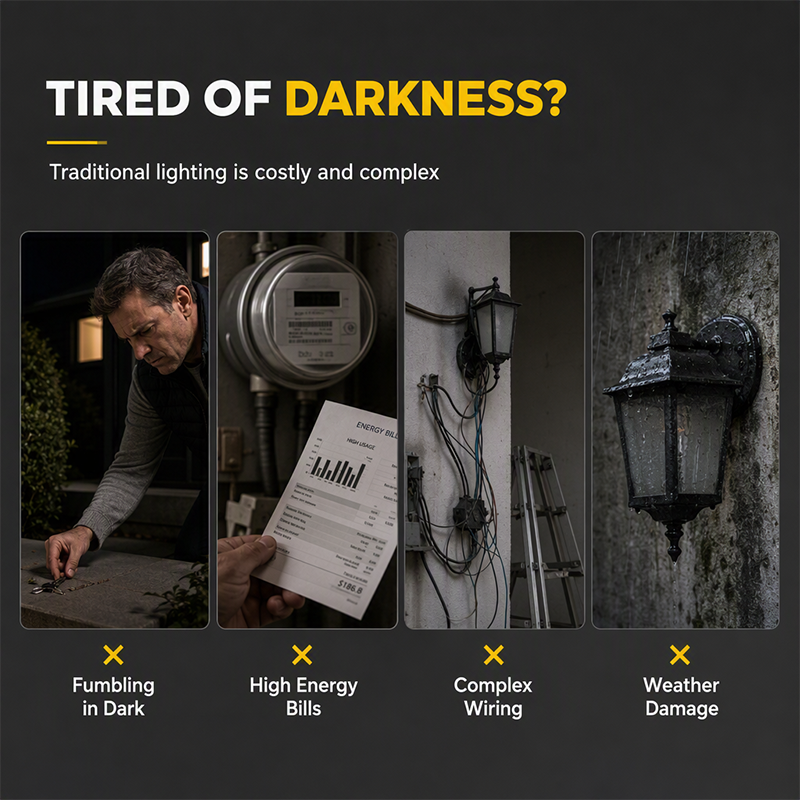 💥GET 50% OFF💥INSTANTLY LIGHT-UP YOUR OUTDOOR SPACE WITH MOTION-ACTIVATED SOLAR LIGHTS