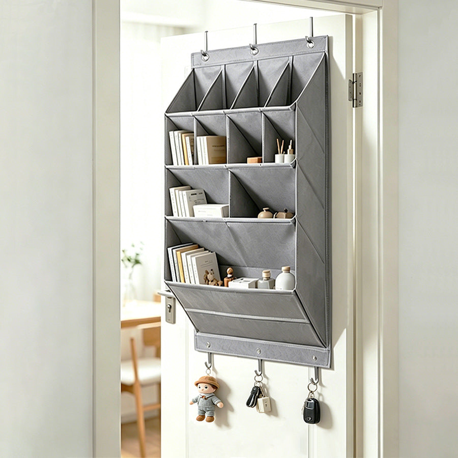 Multi-Compartment Over-the-Door Hanging Storage Organizer
