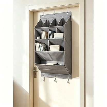 Multi-Compartment Over-the-Door Hanging Storage Organizer