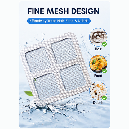 Disposable Self-Adhesive Floor Drain Filter Stickers（50pcs）
