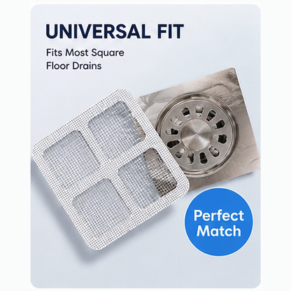 Disposable Self-Adhesive Floor Drain Filter Stickers（50pcs）