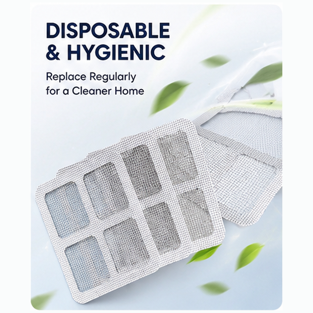 Disposable Self-Adhesive Floor Drain Filter Stickers（50pcs）