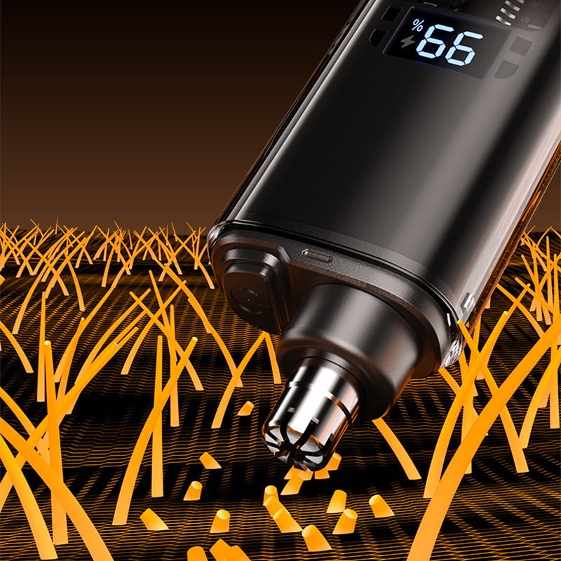 👃 Smart Electric Nose Hair Trimmer – Painless, Waterproof & USB-C Rechargeable | 50% OFF