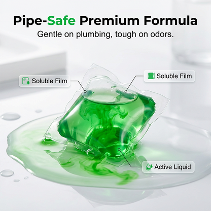 BUY 1 GET 1 FREE 💧Drain Deodorizer Pods – Bio‑enzyme formula neutralizes smells at the source