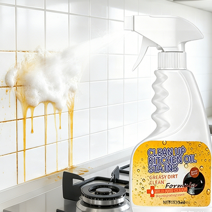 Heavy-Duty Kitchen Degreaser Spray – Fast Grease Remover 🍑